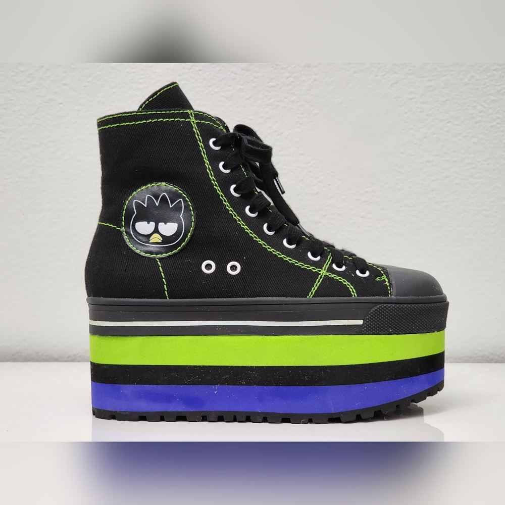 Dolls Kill Badtz-Maru Platform Sneakers Size 8